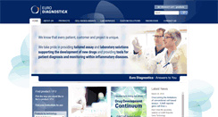 Desktop Screenshot of eurodiagnostica.com